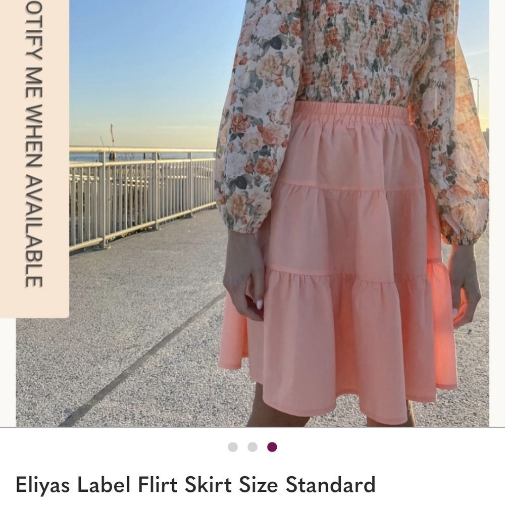 Eliyas the Label Flirt Skirt In Lemon